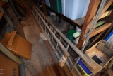 32' Wooden Extension Ladder and Two Pieces