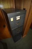 Shaw-Walker 4 Drawer Filing Cabinet