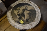 Antique 3 Horse Print