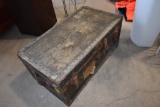 Antique Wooden Trunk