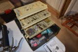 Plano Tackle Box with Misc Fishing Supplies