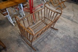 Antique Wooden Cradle
