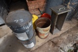 3 Buckets and Stainless Steel Drawer
