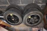Four Eagle Talon Rims and Tires