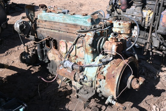 Detroit Diesel 6-71 Truck Engine Take Out