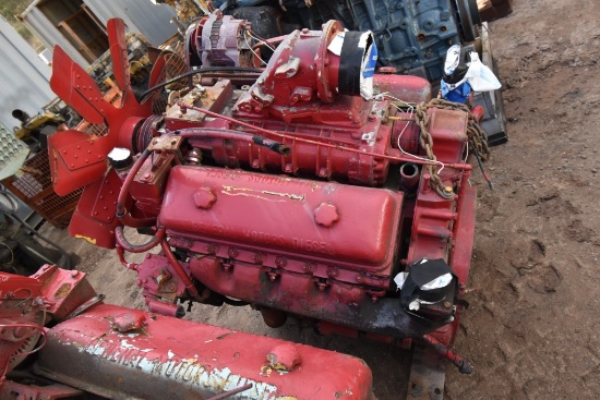 Detroit Diesel 8V71 Loader Engine Take Out