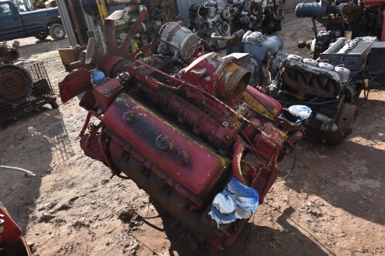 Detroit Diesel 8V71 Loader Engine Take Out