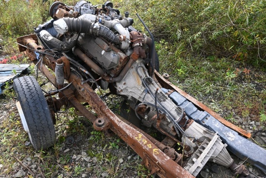 Ford 7.3L Power Stroke Frame Cut Engine