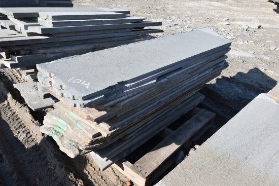 Pallet of Mixed Thermal Bluestone Cutting Stock