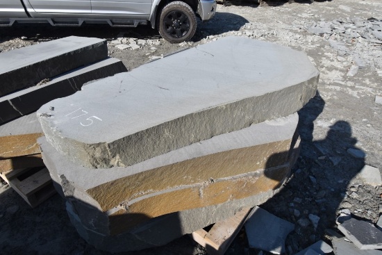 Pallet of Mixed 6" Thick Bluestone Steps