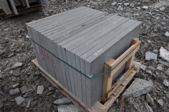 Pallet of 2" x 24" x 36" Thermal Bluestone Pieces