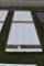 30 Pieces of 10' Sections of White Corrugated Metal Paneling