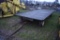 18' Flat Bed Hay Wagon
