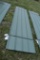 32 Section of 12' Green Corrugated Metal Paneling
