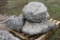 4 Washed Concrete Boulders
