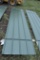 32 Section of 12' Green Corrugated Metal Paneling