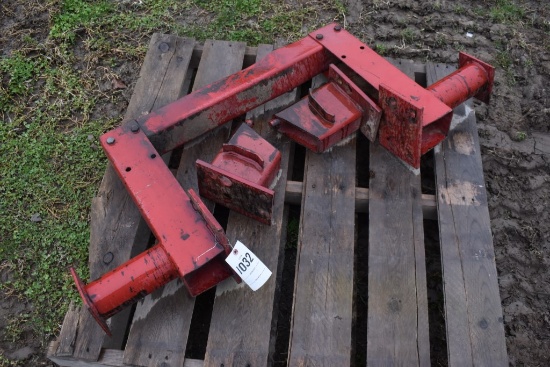 International 2350 Loader Brackets