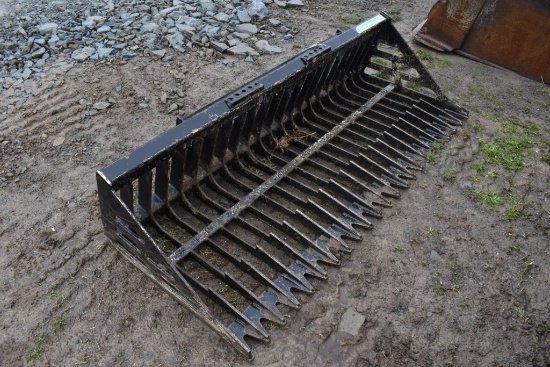 Loflin Fabrication Quick Attach 78" Rock Bucket