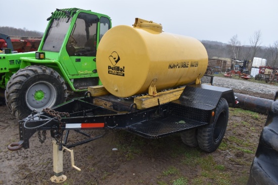 Petillo Non-Potable Water Tank On Trailer  Mount