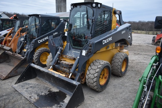 John Deere 330G Skid Steer