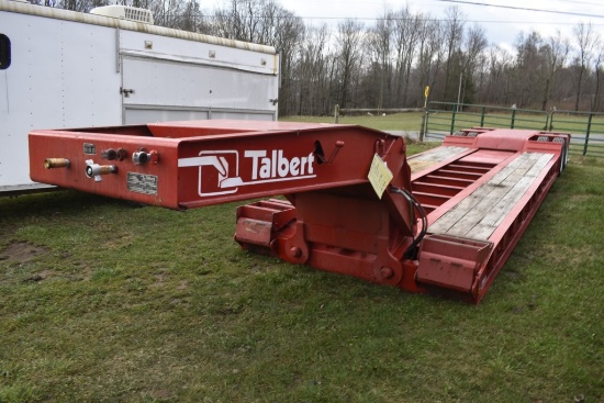 2000 Talbert TDW-35S-HRG-1-T1 35 Ton Low Boy