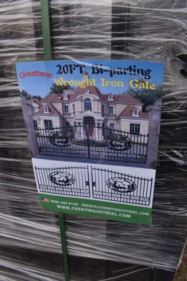 New Great Bear 20' Entrance Gates with Deer Scenes
