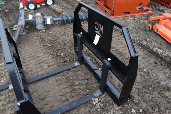 New KC Quick Attach Pallet Forks