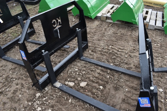 New KC Quick Attach Pallet Forks