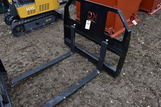 New KC Quick Attach Pallet Forks