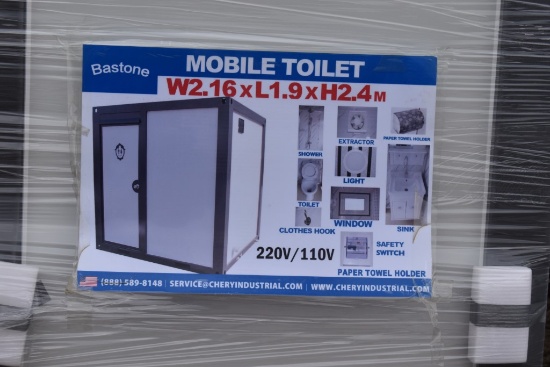 New Bastone Mobile Toilet Shower sink Combo