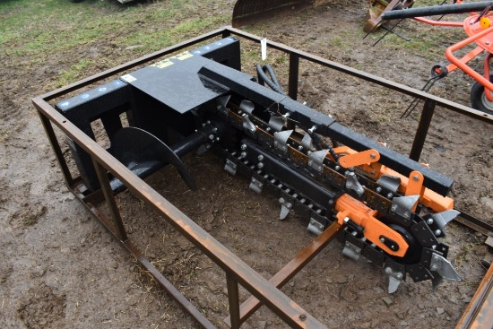 Mower King Quick Attach Trencher