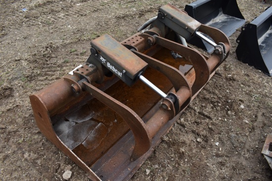 Bobcat 80" Grapple Skid Steer Bucket
