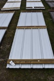 30 Pieces of 10' Sections of Galvanized Corrugated Metal Paneling