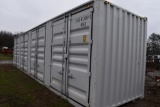 New 40' 5 Door Shipping container