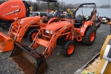 Kioti CK30 Backhoe Loader Tractor