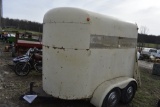 1961 Special Construction Horse Trailer