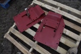 2 K&M MFG International 66 Series Fender Brackets