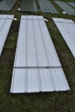 32 Section of 12' Galvalume Corrugated Metal Paneling