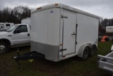 2007 US Cargo 12' Enclosed Trailer