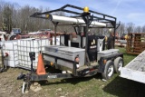 2001 Anderson Trailer with Hobart 5404F-1 Welder
