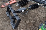 New JCT Quick Attach Post Hole Digger with Auger