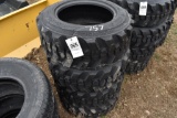 Set of 4 New Forerunner 10-16.5 Skid Steer Tires