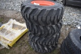 4 Montreal 12-16.5 Tires on 8 Lug Rims