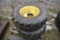 2 Firestone 12.5/80-18 Tires on 8 Lug Rims