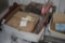 Box of Belt Sander Belts and Blades