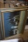 Snowy Cabin in the Woods Painting