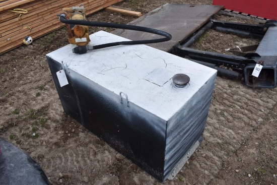 100 Gallon Fuel Transfer Tank with Electric Pump