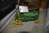 Cast Iron John Deere Tractor