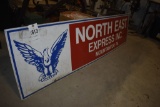Northeast Express Inc Metal Sign