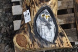Owl Wall Wood Carving